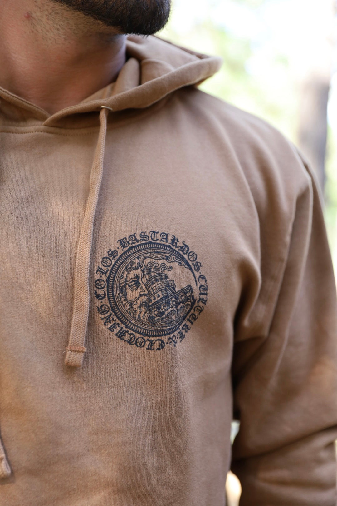 La Luna Unisex Hoodie By Los Bastardos Culture In Saddle (See Footnote)