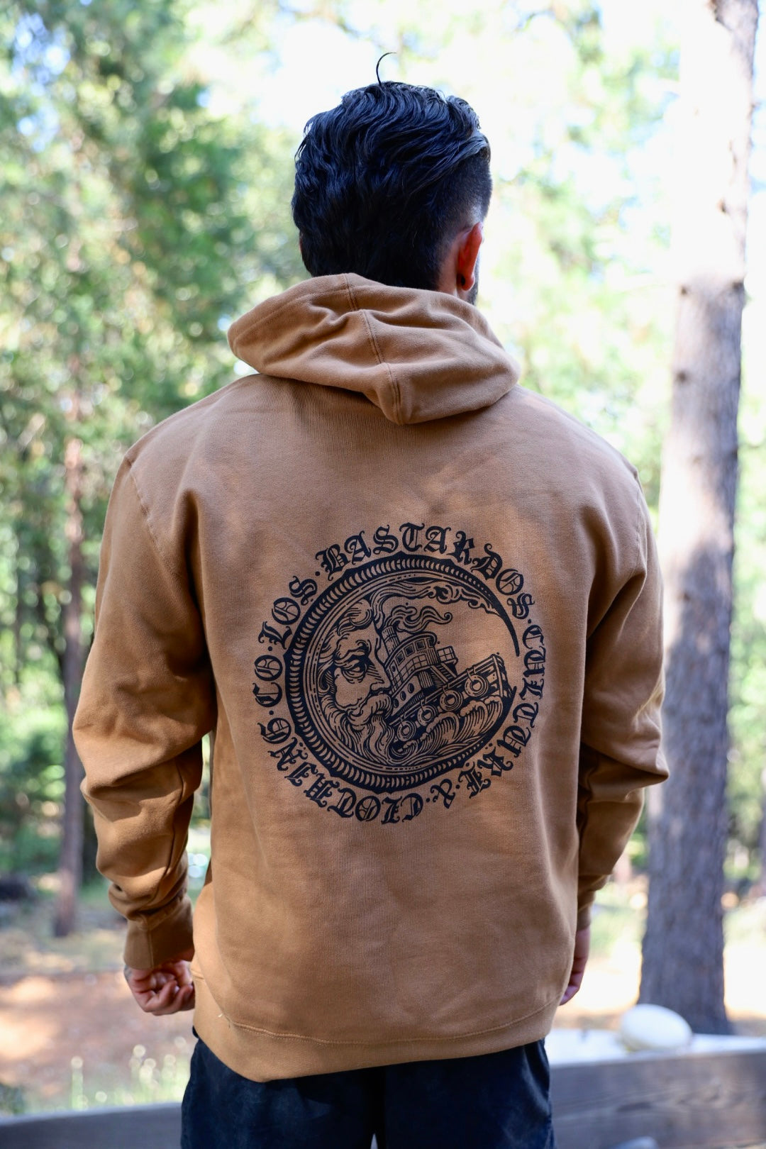 La Luna Unisex Hoodie By Los Bastardos Culture In Saddle (See Footnote)
